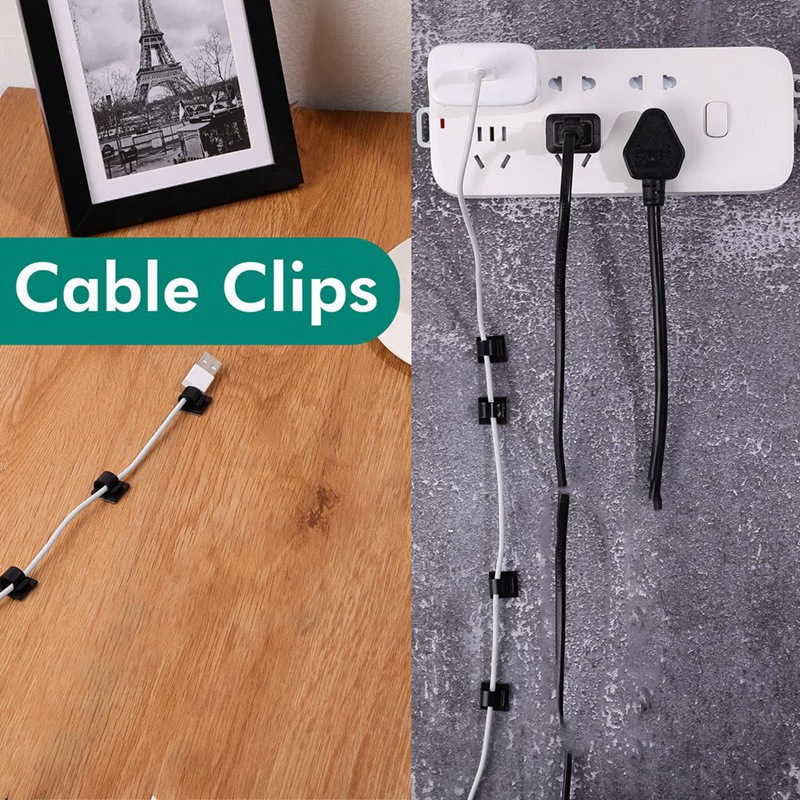 50 Pcs Mini Cable Clips Hooks  – Outdoor Lighting Hooks recenzja i cena