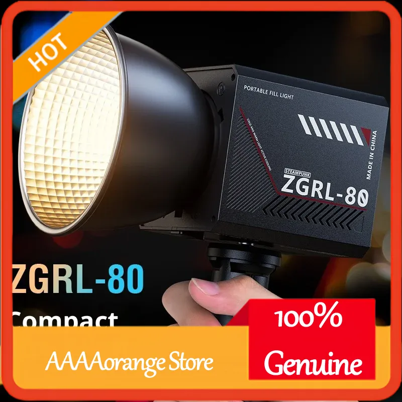 ZGRL80 80W COB LED Video Light – Outdoor Lighting In Photography recenzja i cena