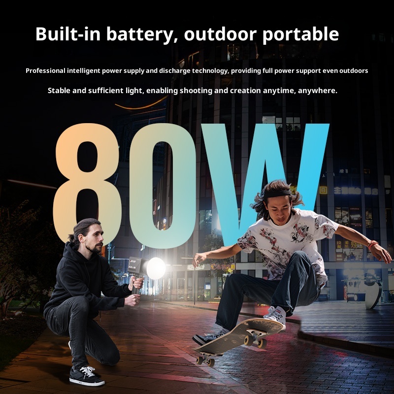 ZGRL80 80W COB LED Video Light – Outdoor Lighting In Photography recenzja i cena