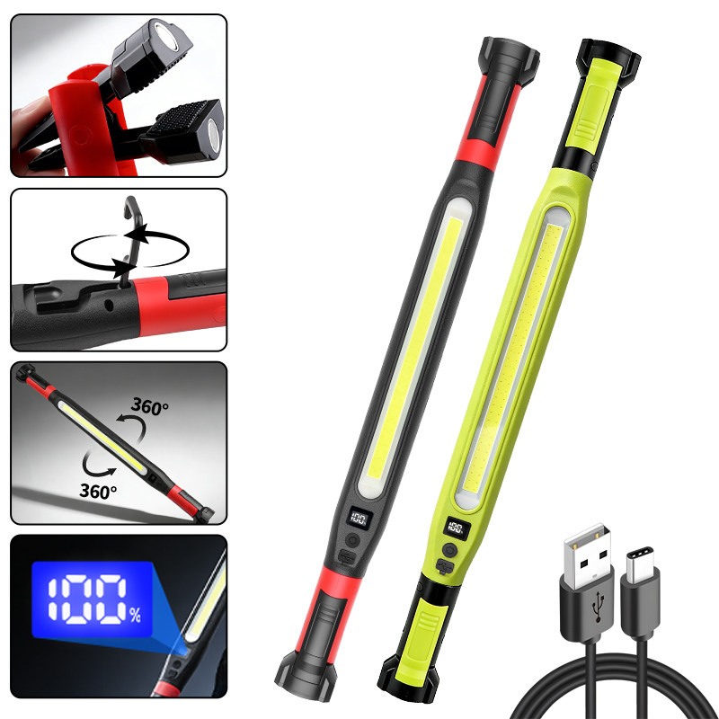 COB Work Light Type‑C Recharge – Outdoor Lighting Hooks recenzja i cena