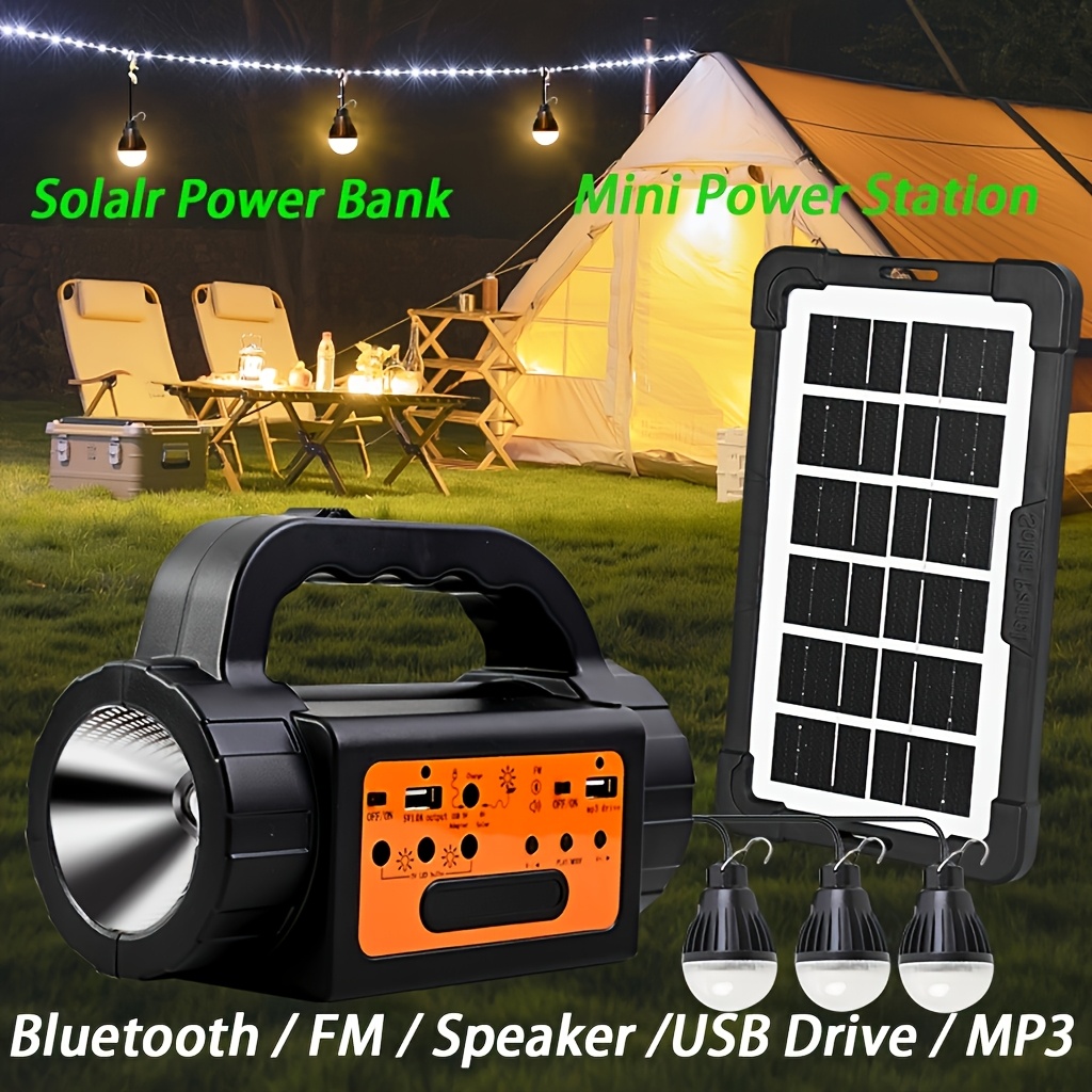 Solar Rechargeable Camping Lig – Outdoor Lighting Up And Down recenzja i cena