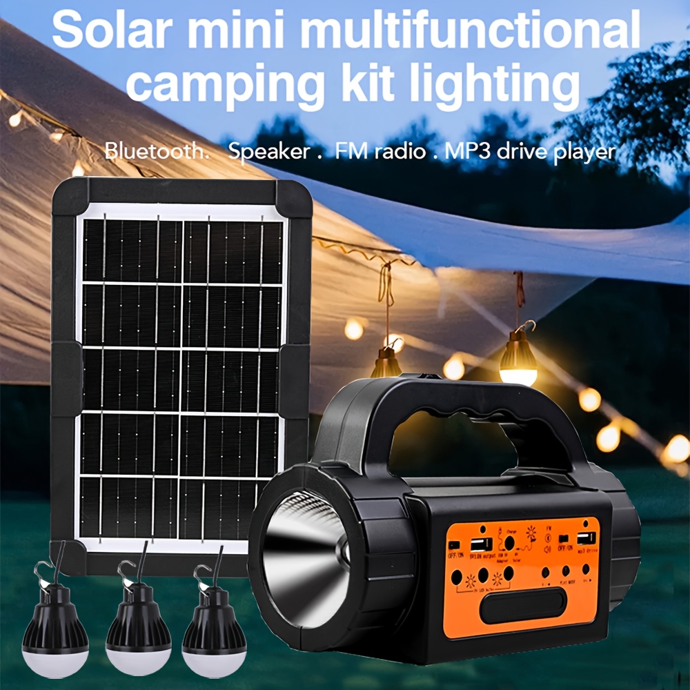 Solar Rechargeable Camping Lig – Outdoor Lighting Up And Down recenzja i cena