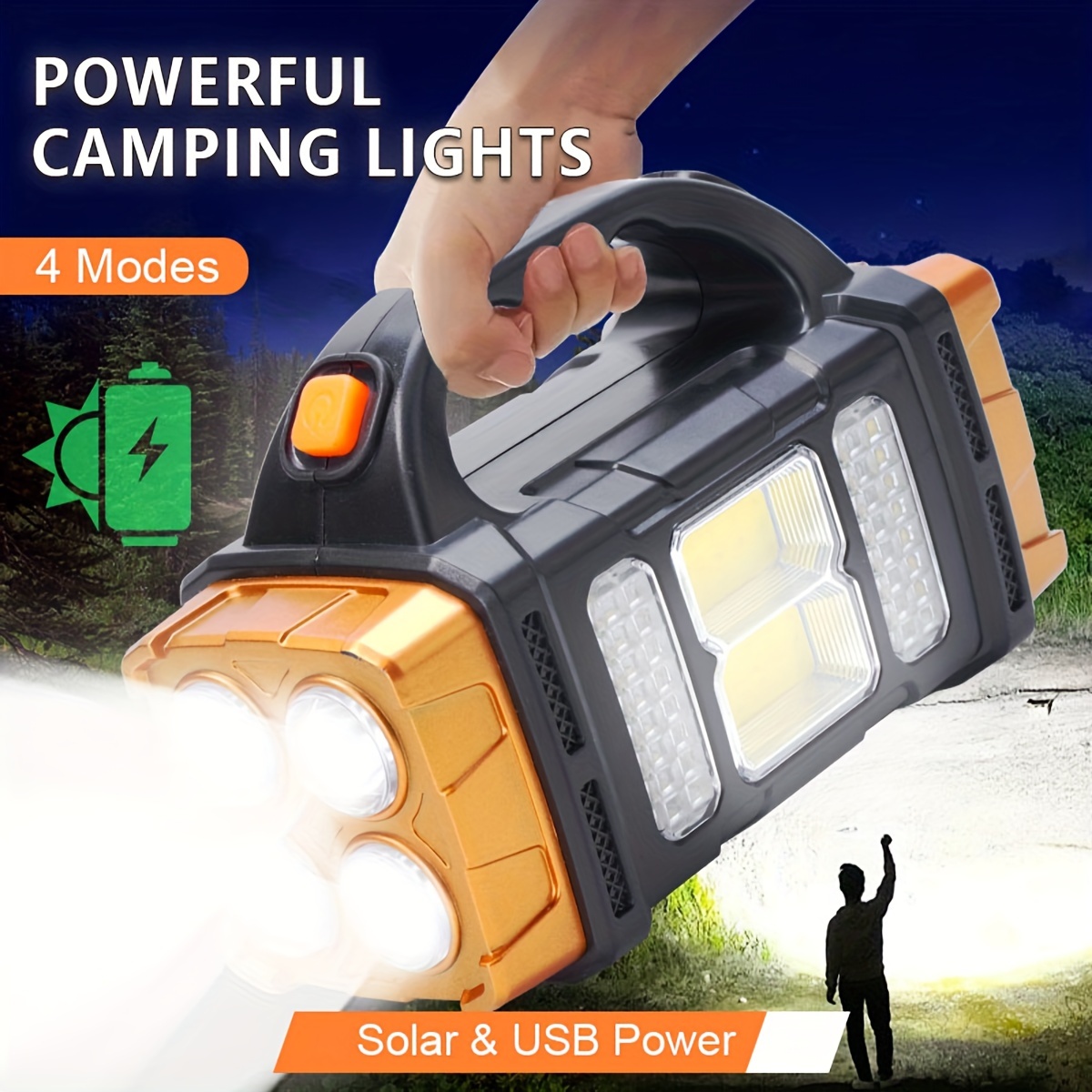 New Upgrade Rechargeable High  – Outdoor Lighting Brands recenzja i cena