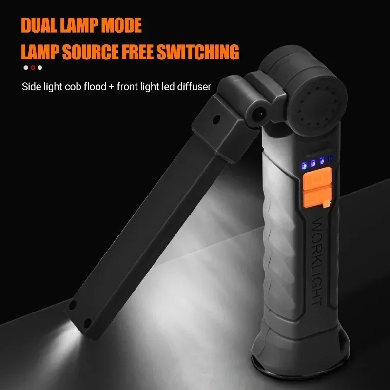 Portable LED COB Search Lights – Outdoor Lighting Hooks recenzja i cena