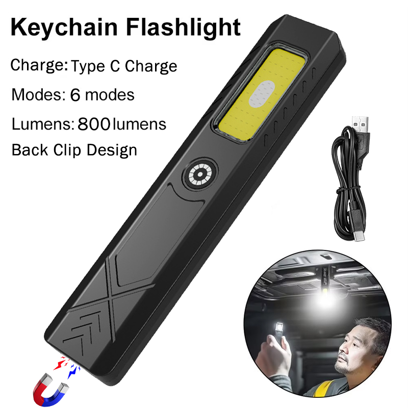 LED Hat Clip Flashlight USB-C  – Led Flood Light recenzja i cena