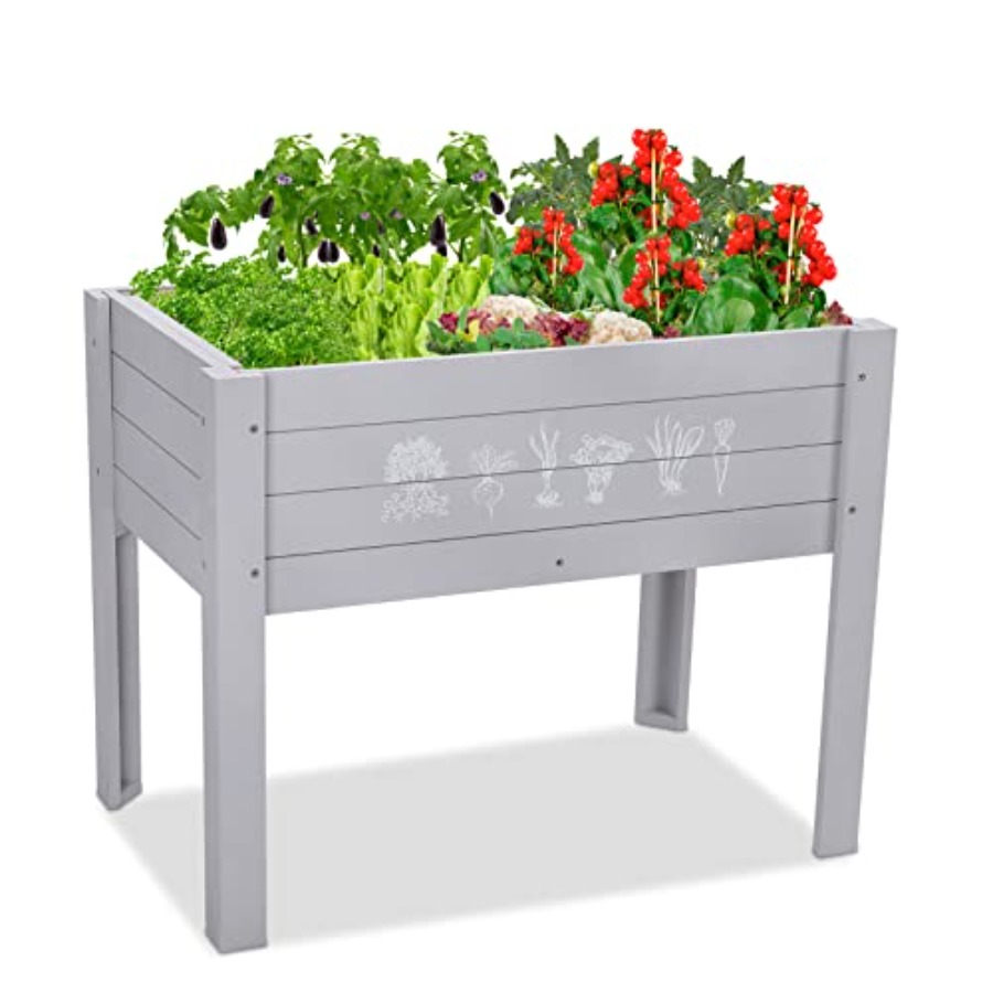 Light Blue Wooden Elevated Rai – Outdoor Lighting Box recenzja i cena