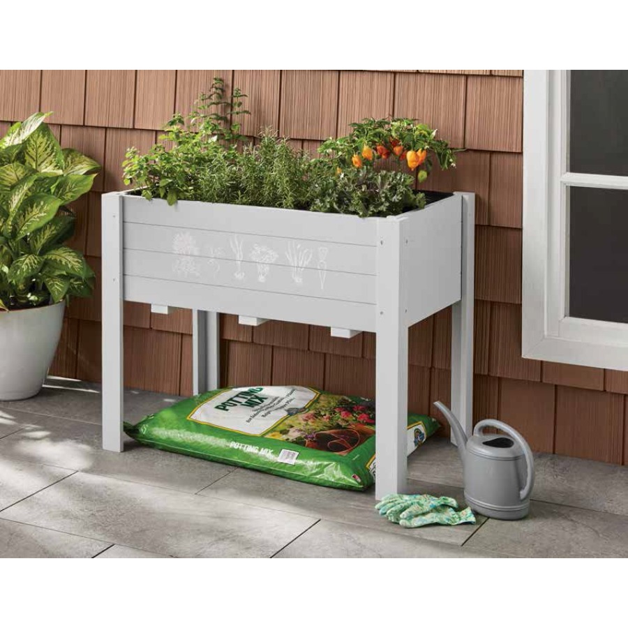 Light Blue Wooden Elevated Rai – Outdoor Lighting Box recenzja i cena