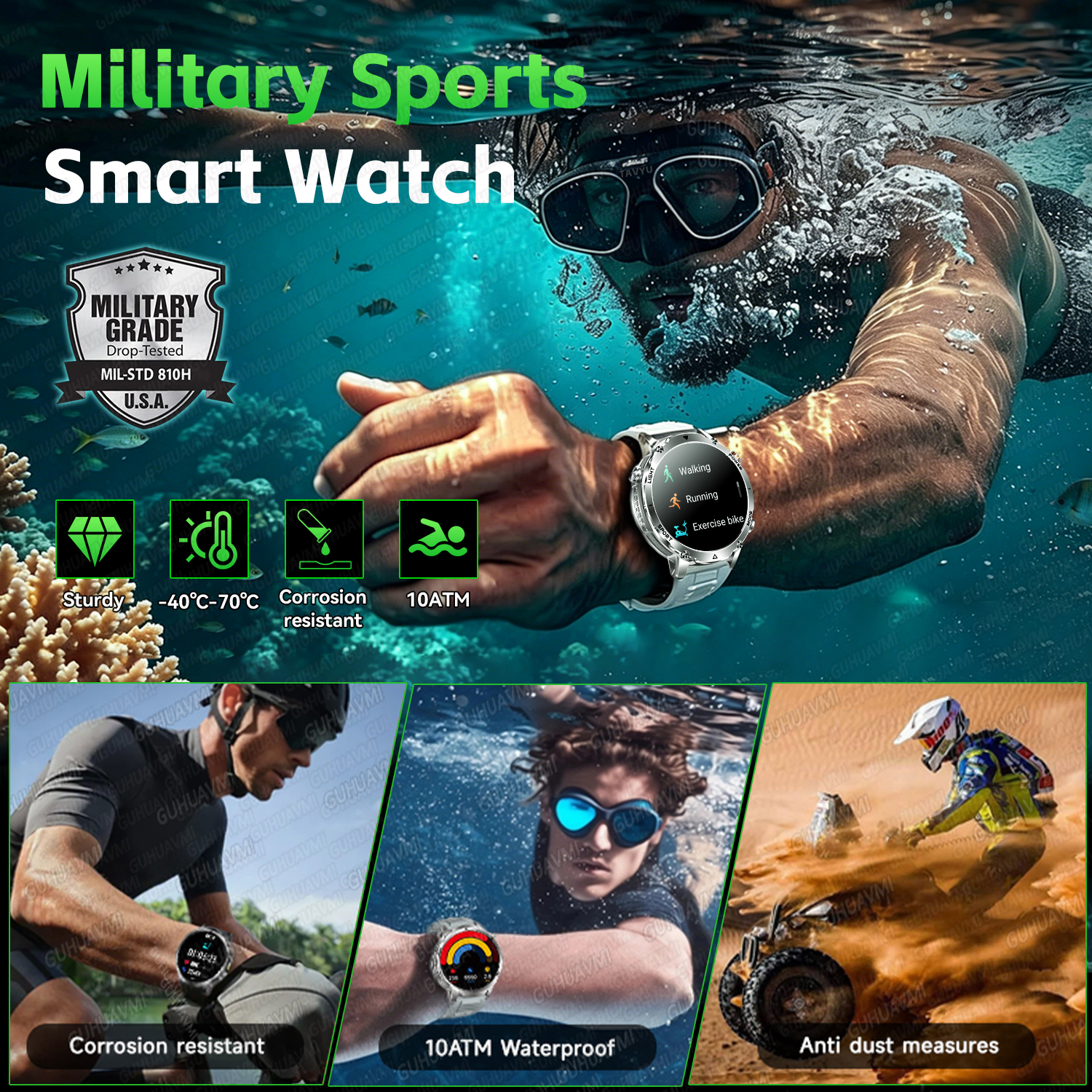 2026 New Military Smart Watch  – Outdoor Lighting Perspectives recenzja i cena