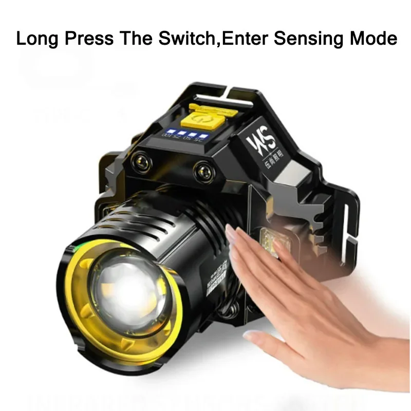 Rechargeable Powerful LED Head – Outdoor Lighting Sensor recenzja i cena