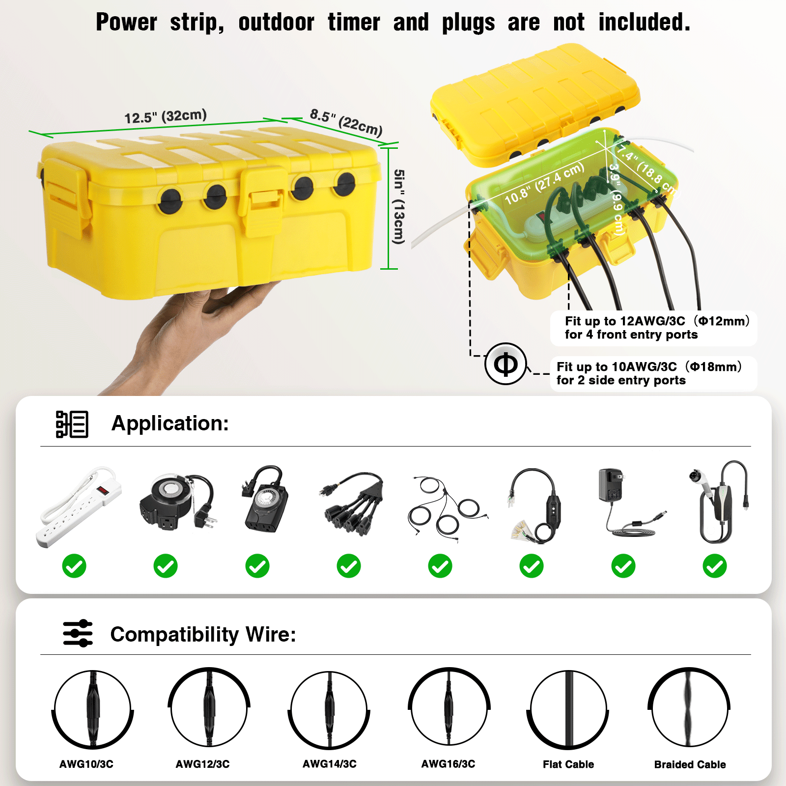 Extra Large Outdoor Waterproof – Outdoor Lighting Box recenzja i cena