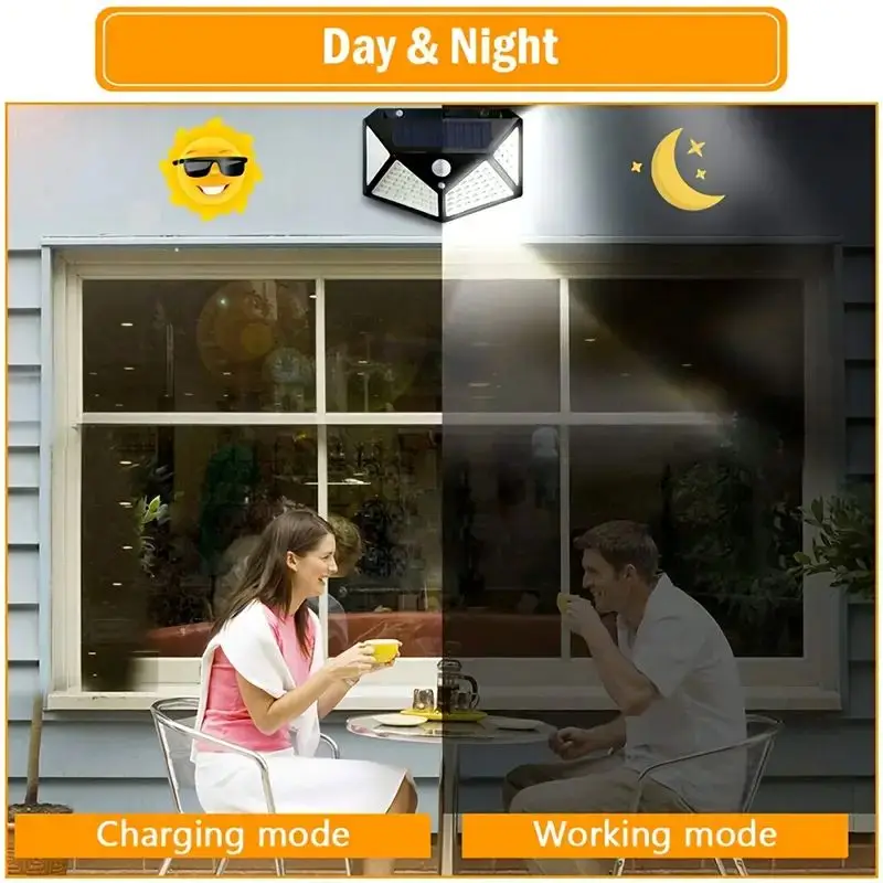 100LED Outdoor Solar Garden Li – Outdoor Lighting Sensor recenzja i cena
