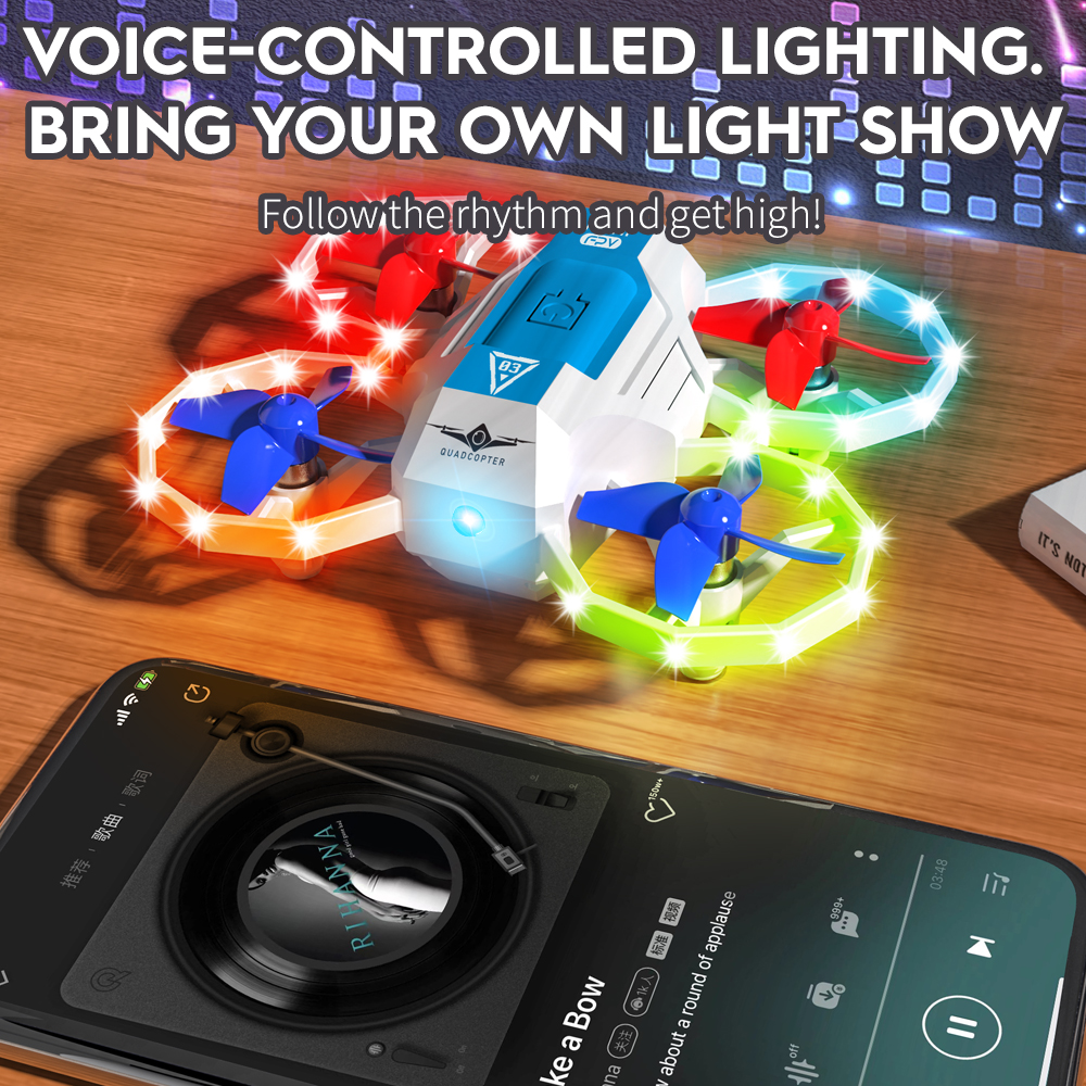 KF601 New Mini Drones With Mus – Outdoor Lighting Box recenzja i cena