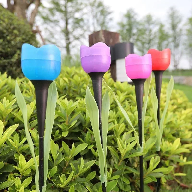 1Pcs Garden Tulip Flower Shape – Bollard Light Garden recenzja i cena