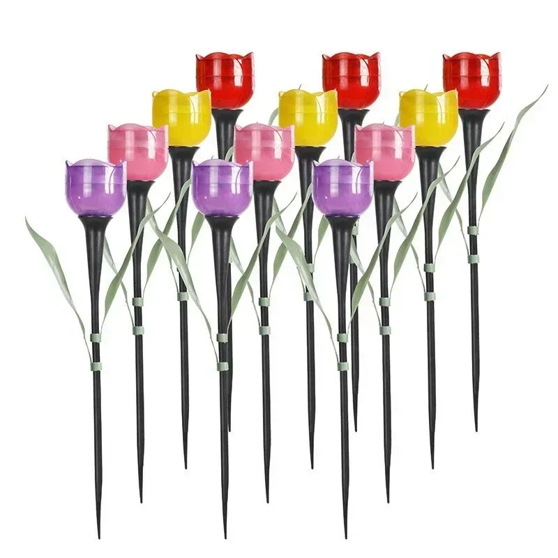 1Pcs Garden Tulip Flower Shape – Bollard Light Garden recenzja i cena