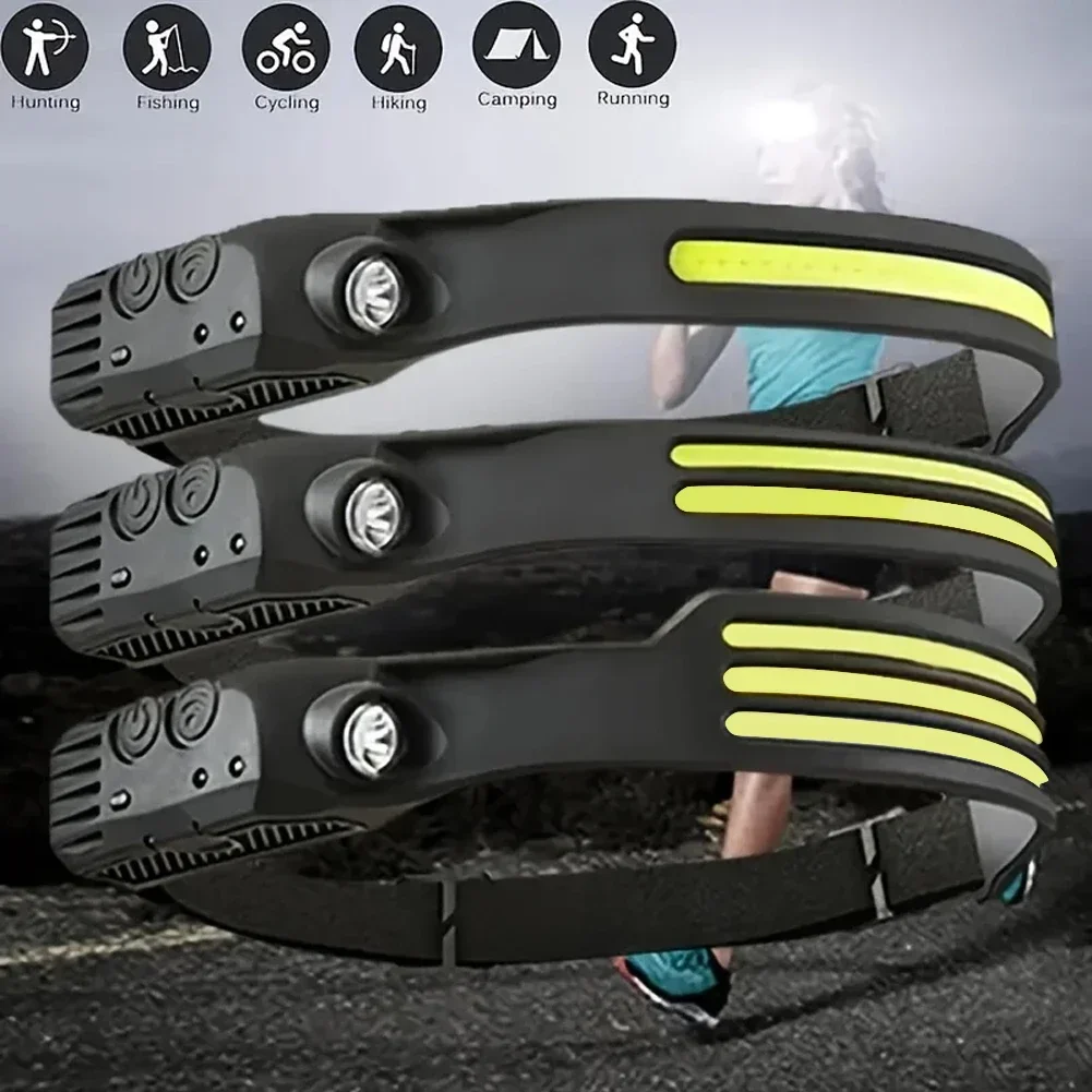 LED Sensor Headlamp USB Rechar – Outdoor Lighting Sensor recenzja i cena