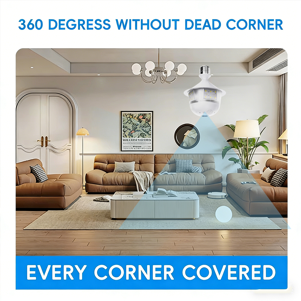 Bulb Indoor Camera Security In – Outdoor Lighting No Electricity recenzja i cena