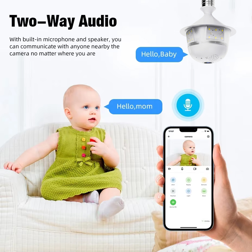 Bulb Indoor Camera Security In – Outdoor Lighting No Electricity recenzja i cena