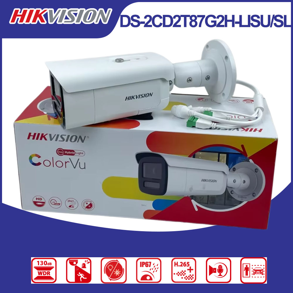 Hikvision DS-2CD2T87G2H-LISU/S – Outdoor Lighting No Electricity recenzja i cena