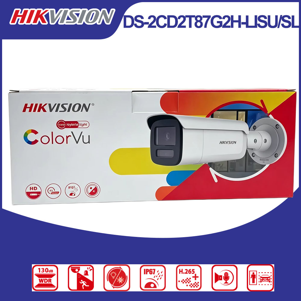 Hikvision DS-2CD2T87G2H-LISU/S – Outdoor Lighting No Electricity recenzja i cena