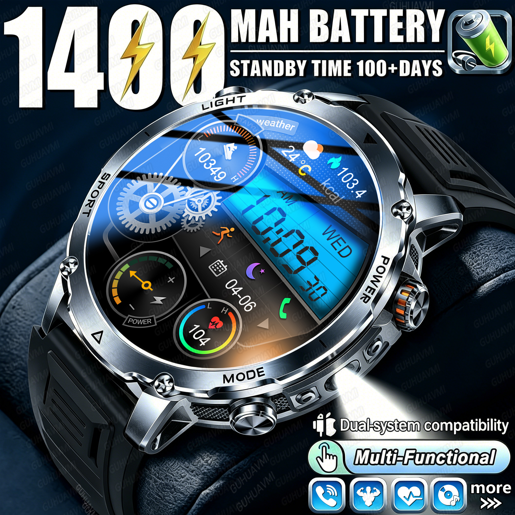 Newly Durable 1400mAh Large Ba – Outdoor Lighting Perspectives recenzja i cena