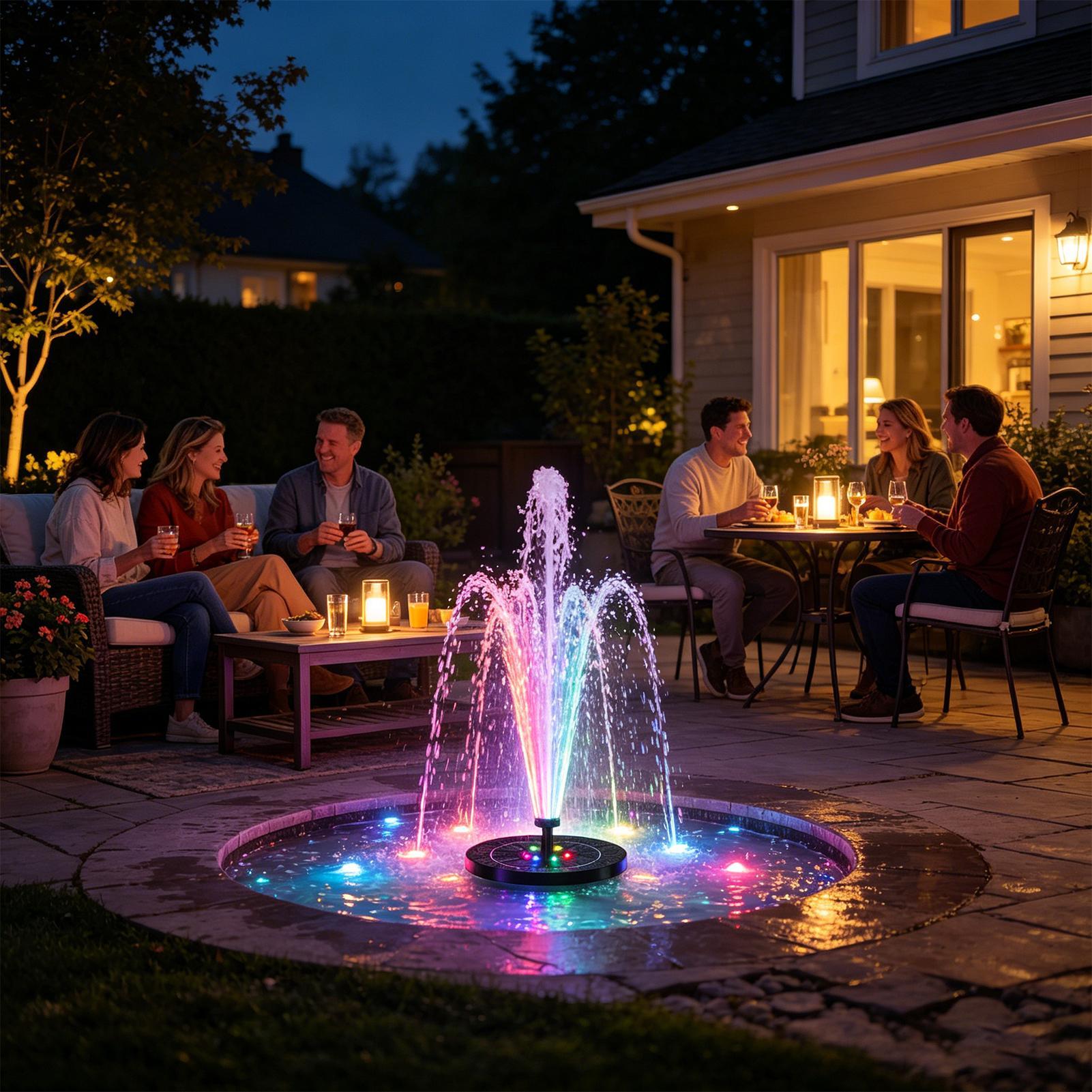 Floating Solar Bird Bath Fount – Bollard Light Garden recenzja i cena