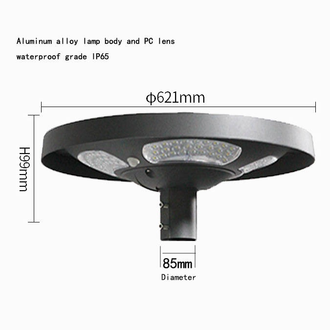 Waterproof IP65 UFO Solar LED  – Outdoor Lighting Sensor recenzja i cena