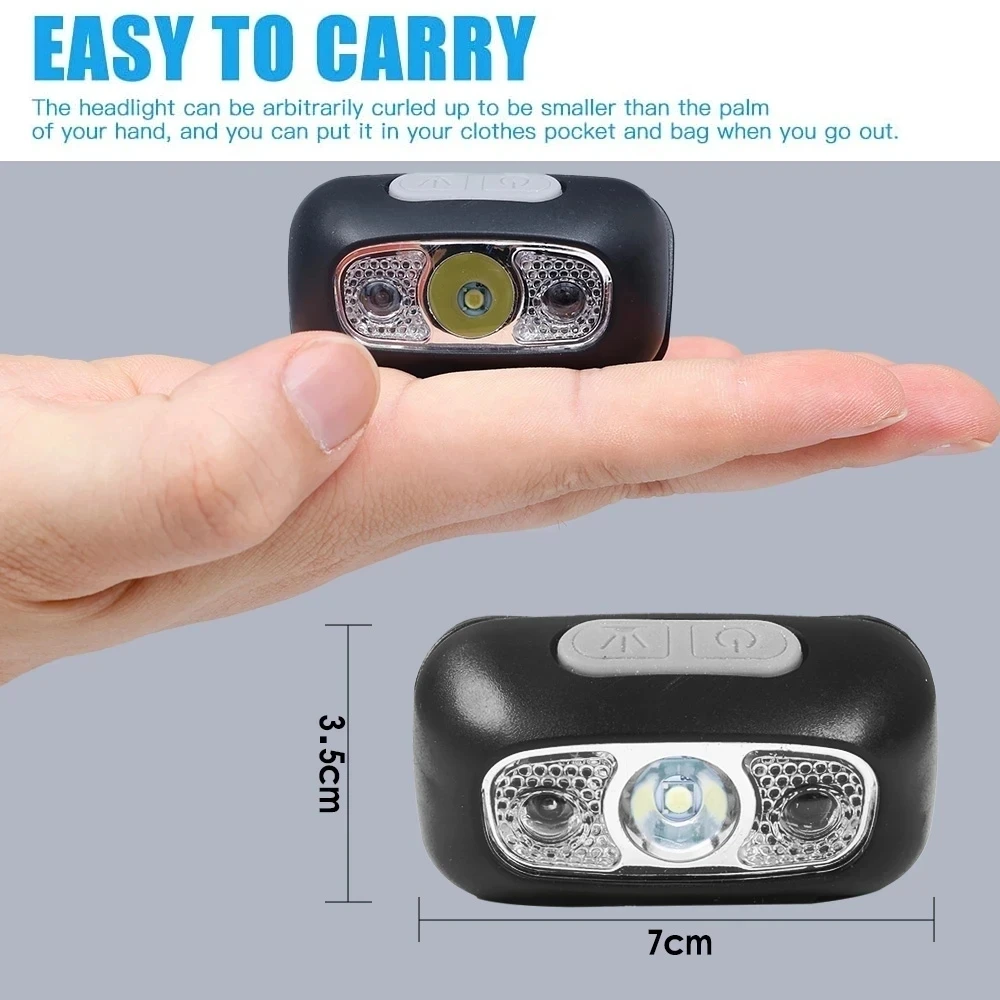 Strong Light Headlamp Portable – Outdoor Lighting Sensor recenzja i cena