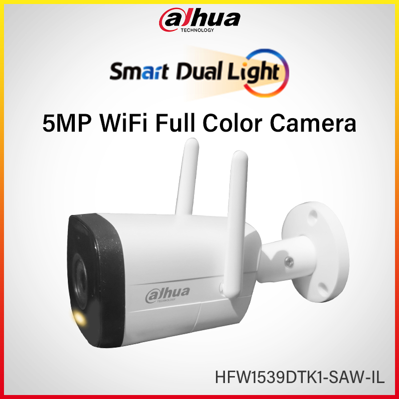 Dahua Wifi 6 5MP Full Color Ca – Outdoor Lighting No Electricity recenzja i cena