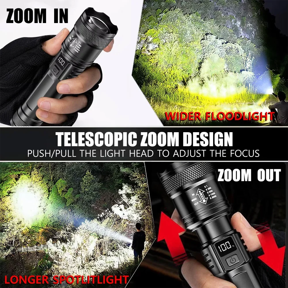 Rechargeable LED Flashlight Zo – Outdoor Lighting Brands recenzja i cena