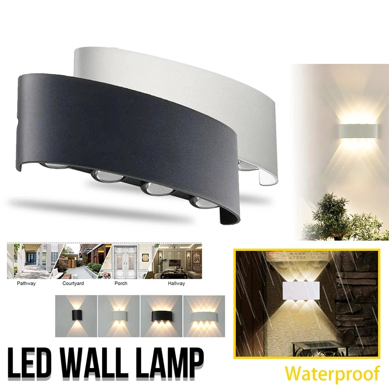 Modern Led Wall Lamp Outdoor S – Outdoor Lighting Up And Down recenzja i cena