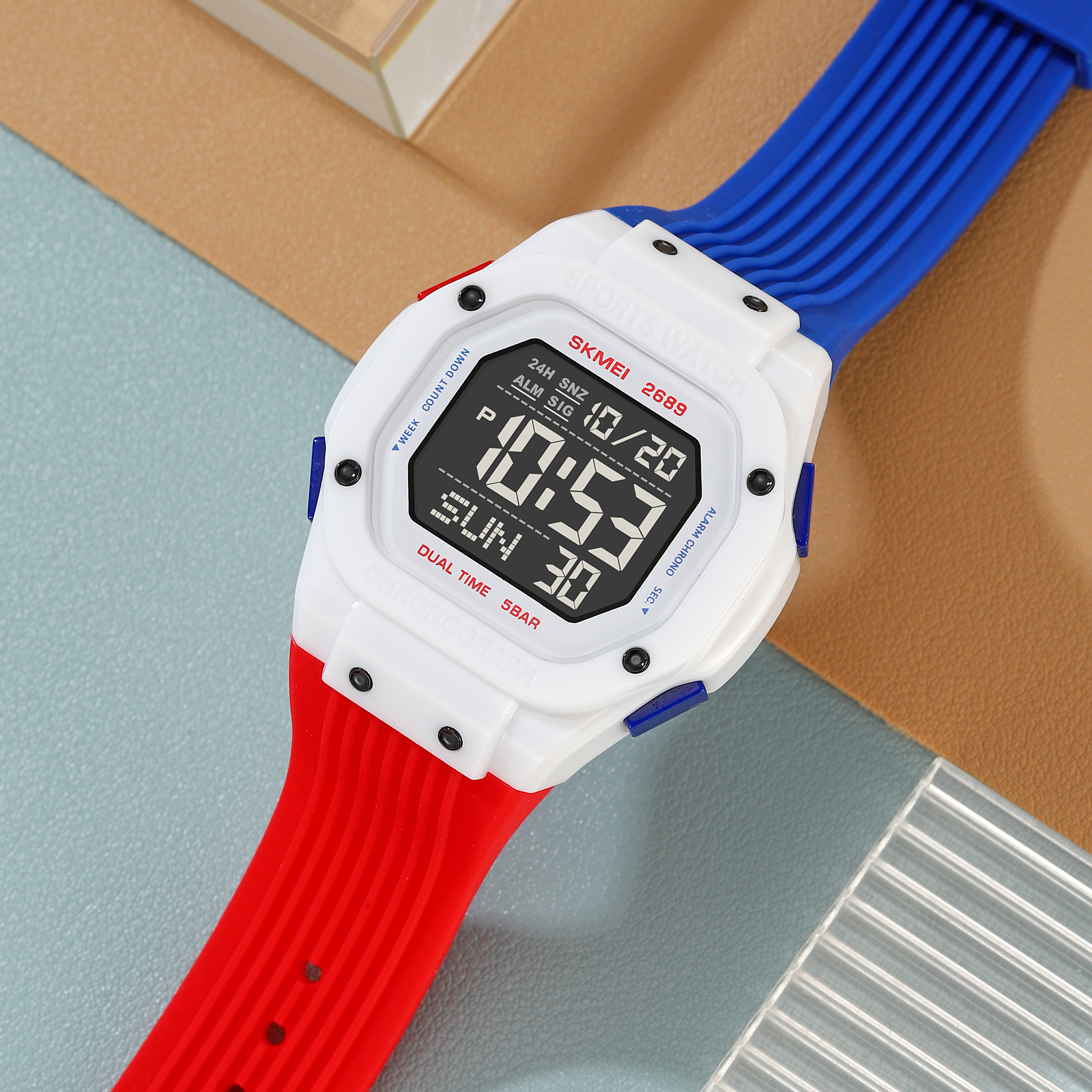 SKMEI 2689 Fashion Wristwatch  – Outdoor Lighting Zones recenzja i cena