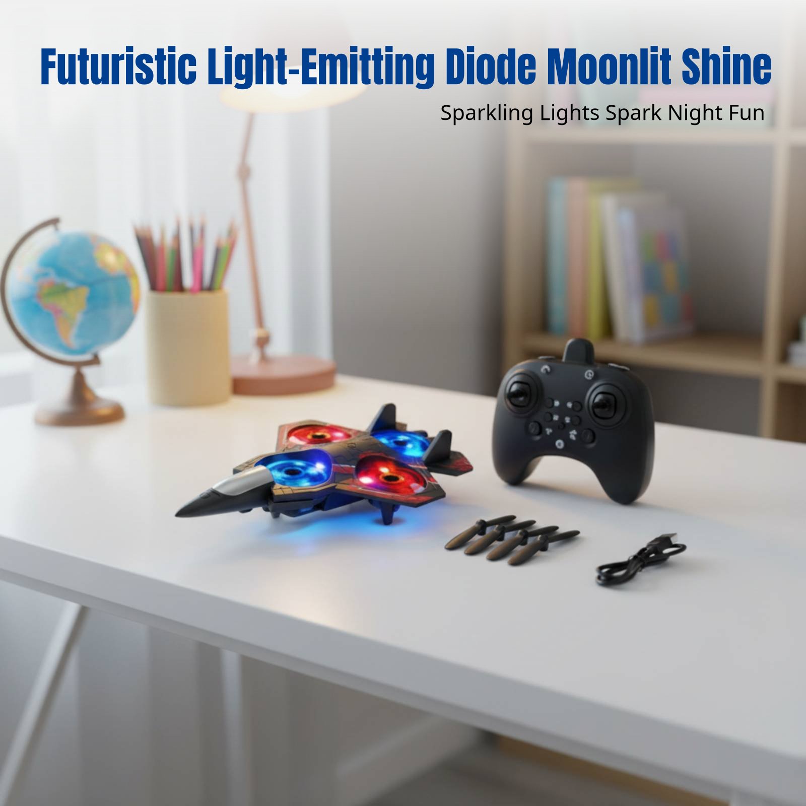 RC Stunt Fighter Jet, Remote C – Outdoor Lighting Box recenzja i cena