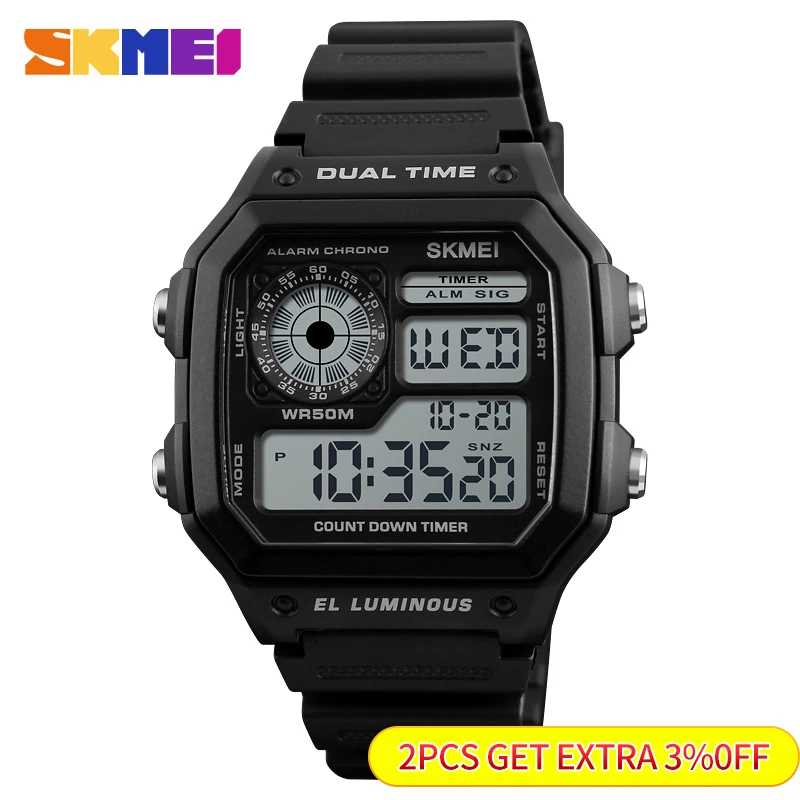 Skmei  Fashion Men PU Strap Mu – Outdoor Lighting Zones recenzja i cena