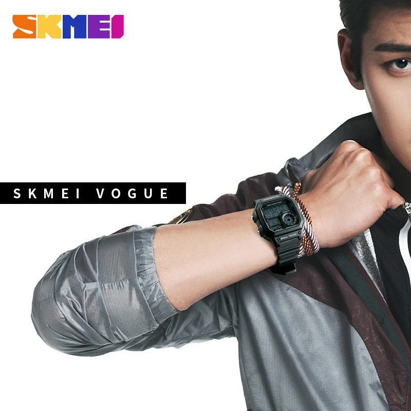 Skmei  Fashion Men PU Strap Mu – Outdoor Lighting Zones recenzja i cena