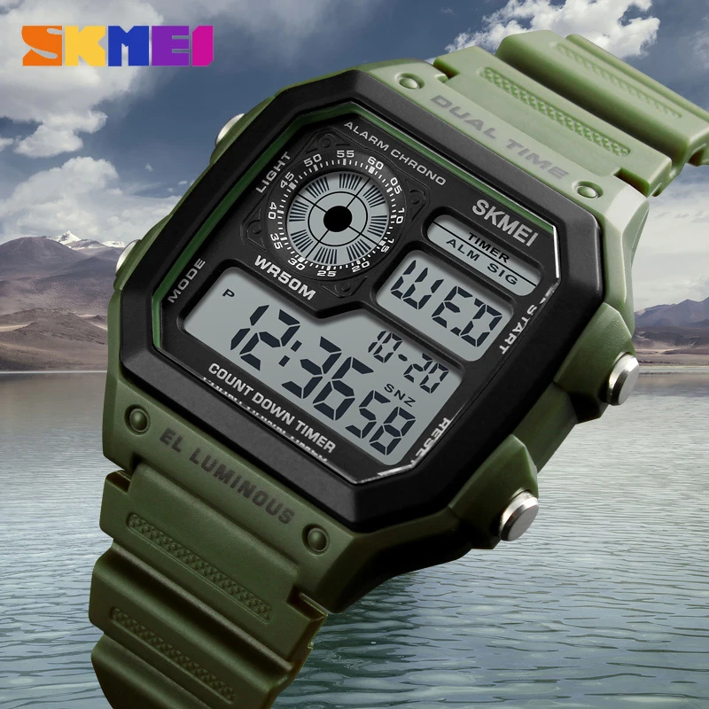 Skmei  Fashion Men PU Strap Mu – Outdoor Lighting Zones recenzja i cena